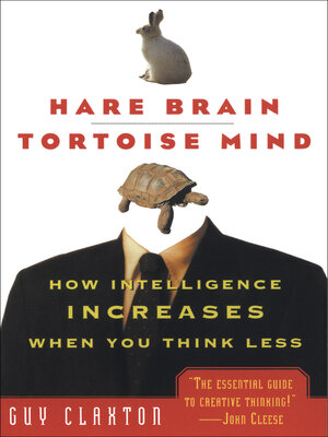 cover image of Hare Brain, Tortoise Mind